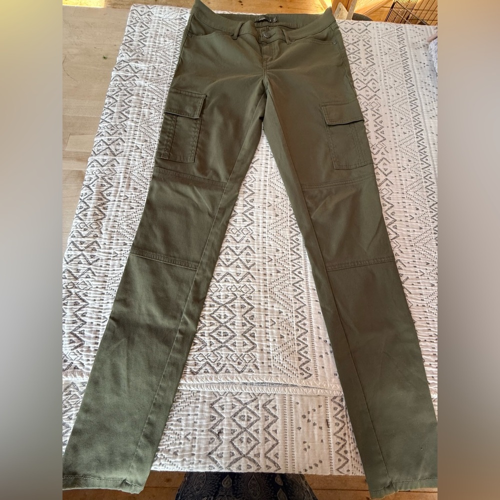 Prana Olive Green Cargo Pants